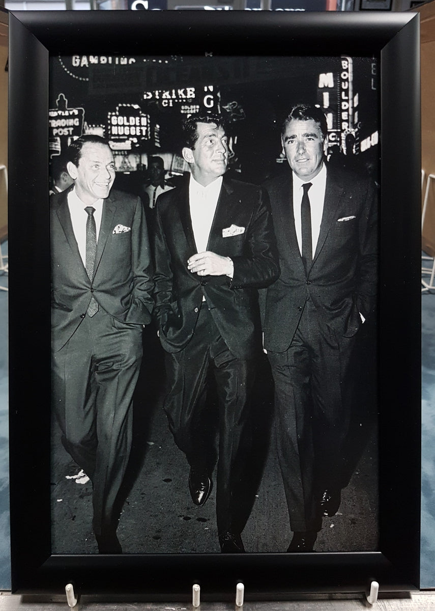 Rat Pack Framed 12x8 inch Photo. Stars&Legends