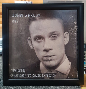 Peaky Blinders John Shelby Framed Photo.
