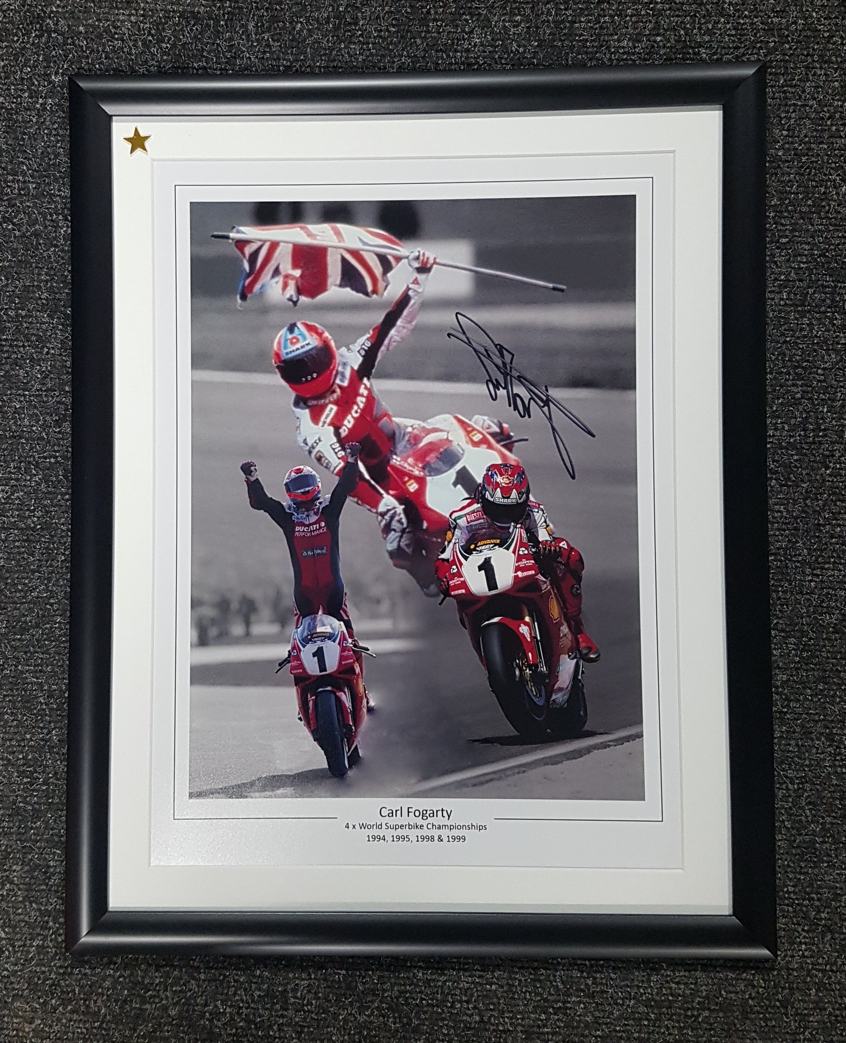 Carl Fogarty .