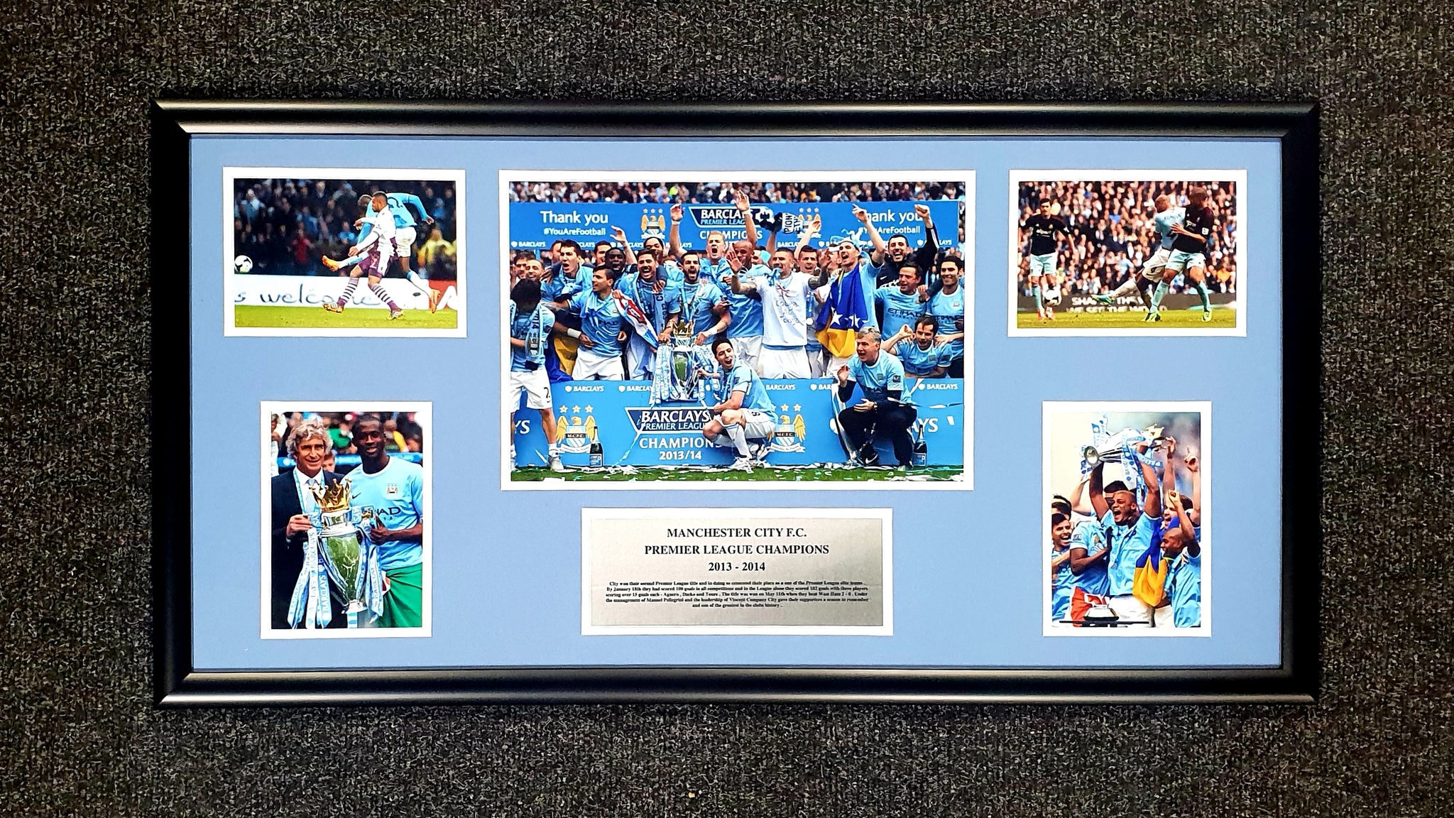 Manchester City Premier Winners 2013/14