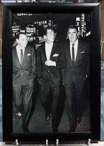 Rat Pack Framed 12x8 inch Photo.