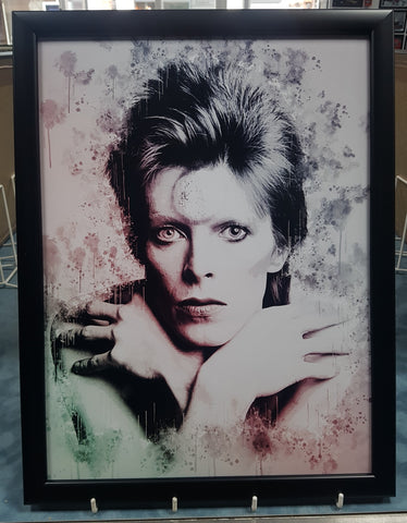 David Bowie Limited Edition Framed Print .
