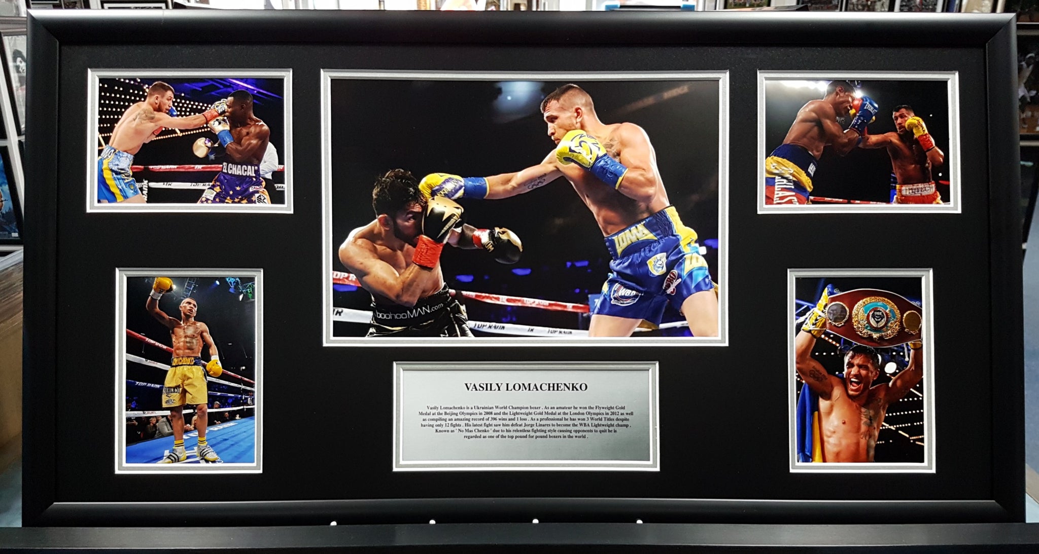 Vasily Lomachenko Framed Storyboard .
