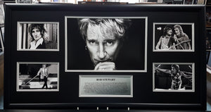 Rod Stewart Framed Storyboard.