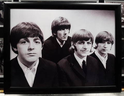 Beatles Framed 16x12 Photo.